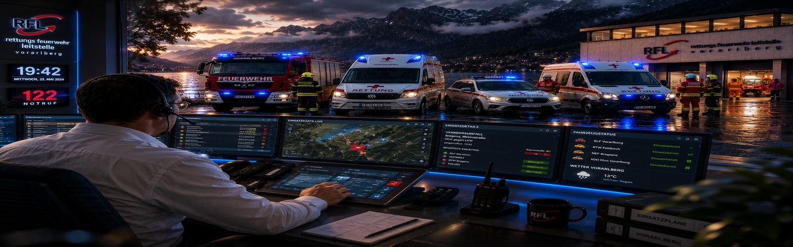Rettungs- und Feuerwehrleitstelle RFL-Vorarlberg
