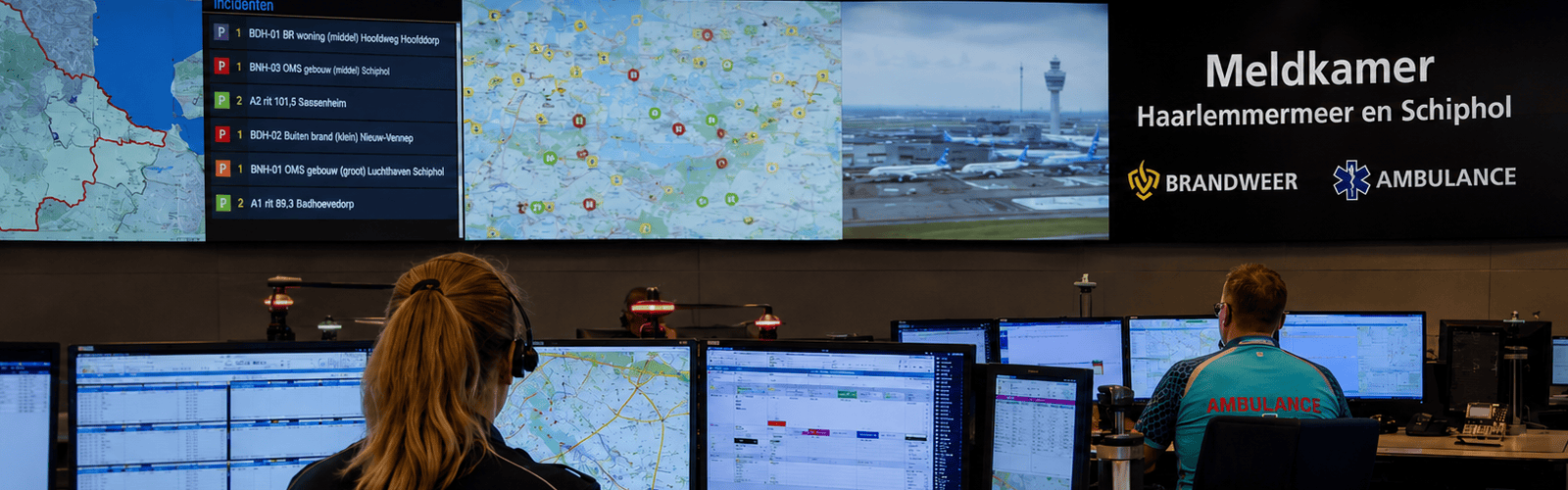 Integrierte Regionalleitstelle Haarlemmermeer en Amsterdam Airport Schiphol
